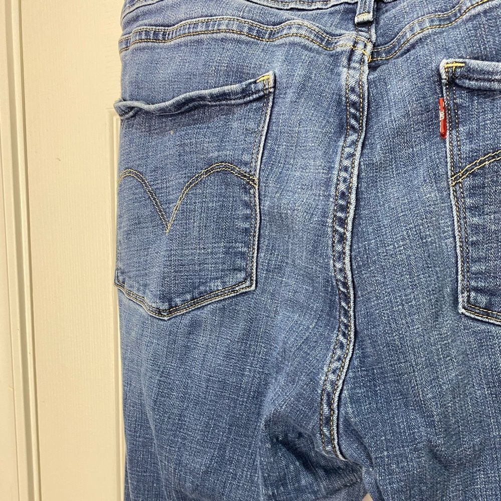 Levi’s mid rise skinny blue jeans, size 18 - Picture 11 of 11